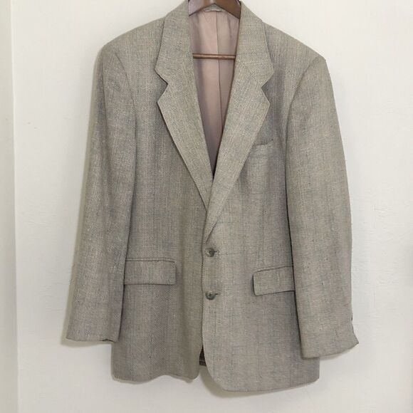VTG LEVI STRAUSS & CO Blazer Men’s 42R‎ Sport Coat Jacket Two Button Tweed - Picture 1 of 13